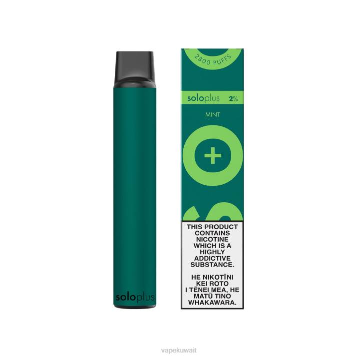 Vape Kuwait نعناع - Solo Plus vape القابل للتصرف T26033