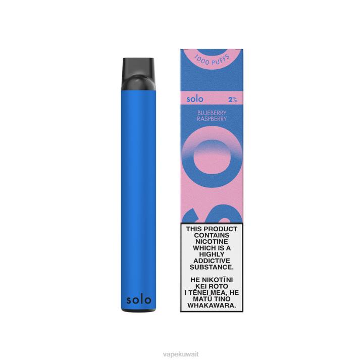 Vape Kuwait توت العليق - Solo مجموعة vape Paradise القابل للتصرف T26019