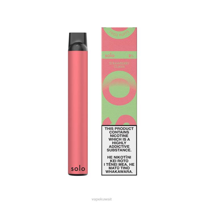 Vape Kuwait جوافة فراولة - Solo مجموعة vape Paradise القابل للتصرف T26021