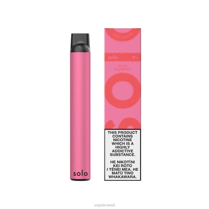 Vape Kuwait التوت الحامض - Solo vape القابل للتصرف T26013