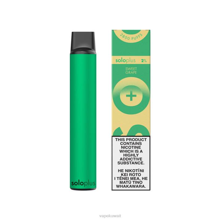 Vape الكويت العنب الحلو - Solo Plus مجموعة vape Paradise القابل للتصرف T26040