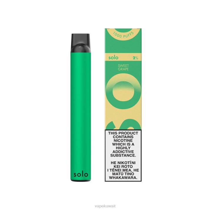 Vape الكويت العنب الحلو - Solo مجموعة vape Paradise القابل للتصرف T26020