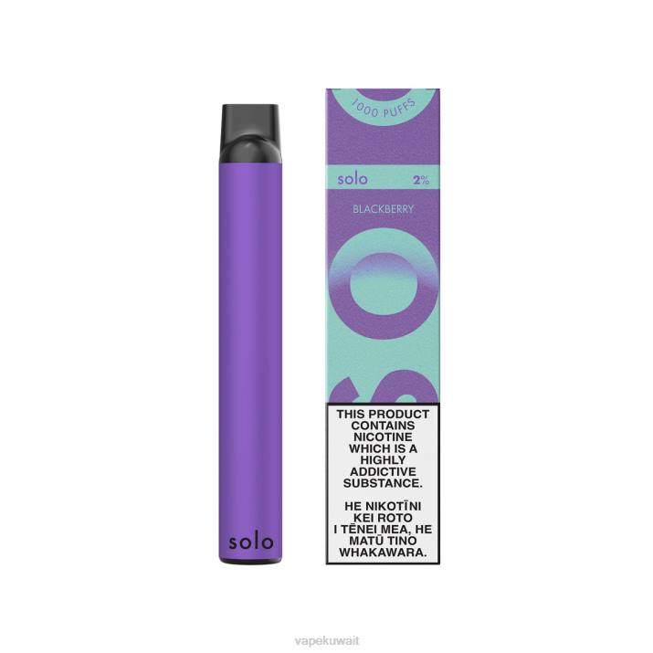 Vape الكويت بلاك بيري - Solo مجموعة vape Paradise القابل للتصرف T26022