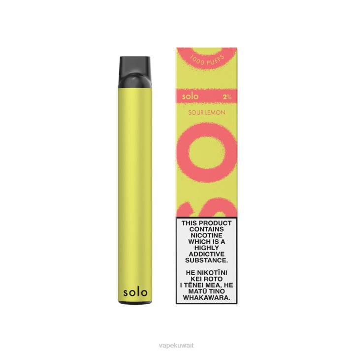 Vape الكويت الليمون الحامض - Solo vape القابل للتصرف T26012