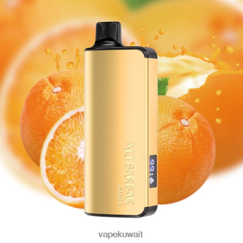 Alibarbar Ingot 20000 سيجارة للاستعمال مرة واحدة غروب الشمس في كاليفورنيا PRH2FR33 Vape KW