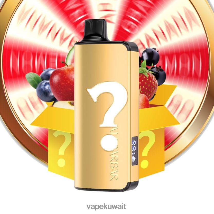 Alibarbar Ingot 20000 سيجارة للاستعمال مرة واحدة الروليت نكهة PRH2FR36 Vape Kuwait