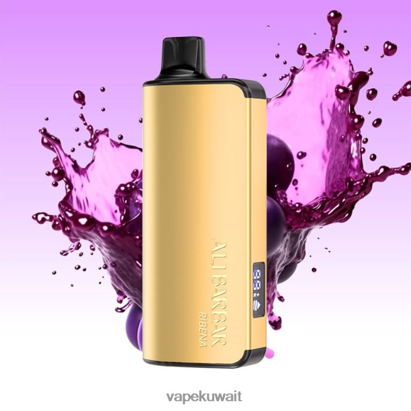 Alibarbar Ingot 20000 سيجارة للاستعمال مرة واحدة ريبينا PRH2FR42 Vape الكويت