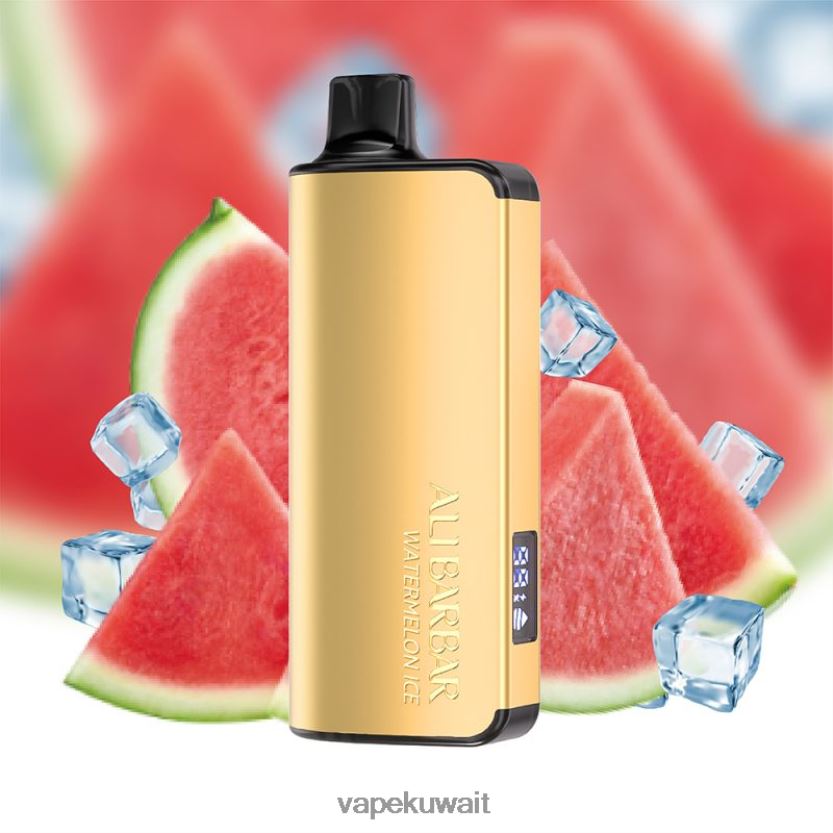 Alibarbar Ingot 20000 سيجارة للاستعمال مرة واحدة ثلج البطيخ PRH2FR45 Vape Pod Kits