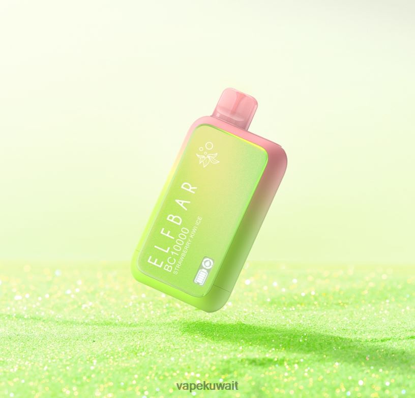 ELFBAR BC10000 طبعة Sunit vape القابل للتصرف جليد الفراولة والكيوي - 8JND611 Vape Kuwait