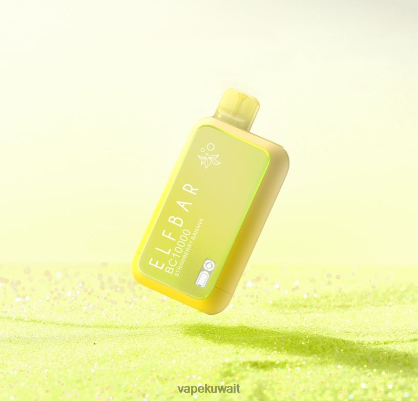 ELFBAR BC10000 طبعة Sunit vape القابل للتصرف الموز بالفراولة - 8JND69 Vape Pod System