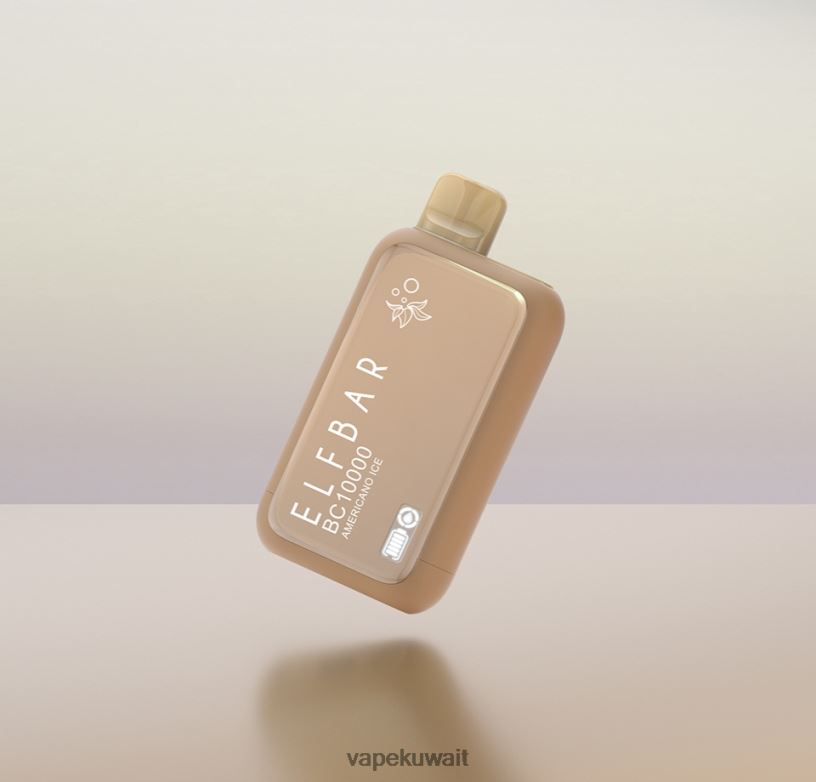 ELFBAR BC10000 إصدار vape dinmol القابل للتصرف امريكانو الجليد - 8JND615 Vape Pod Kits