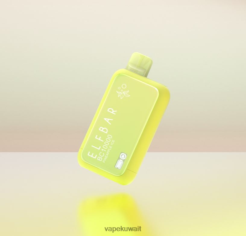 ELFBAR BC10000 إصدار vape dinmol القابل للتصرف ثلج الأناناس - 8JND617 Vape الكويت