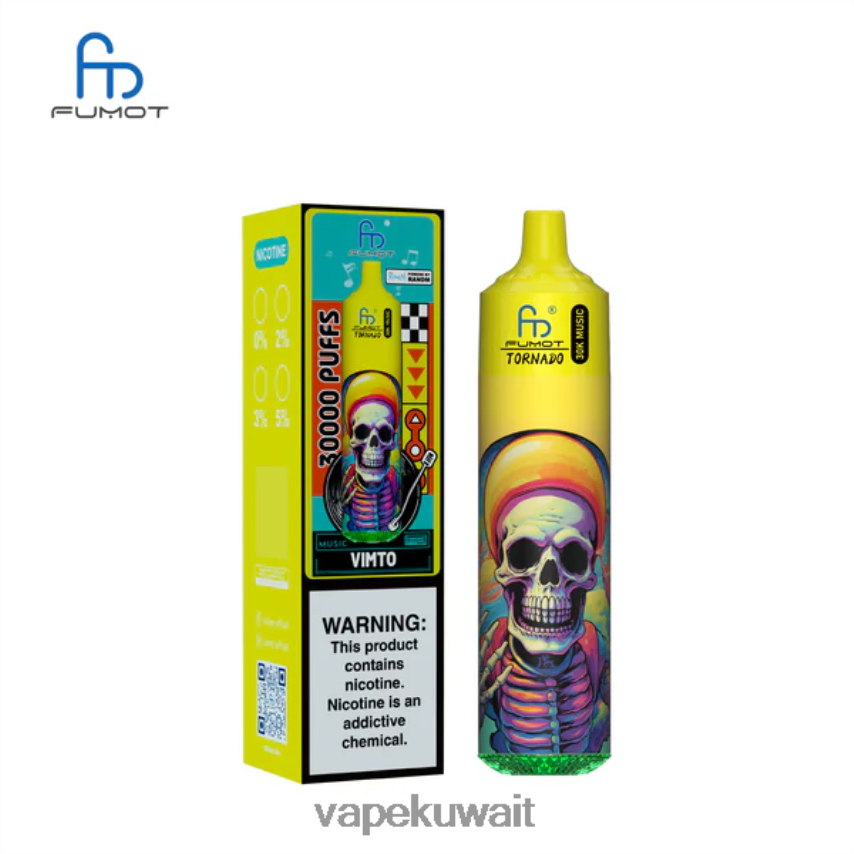 Vape الكويت 46R0PJ30 فيمتو Fumot Tornado موسيقى 30 ألف
