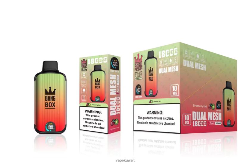 Vape الكويت F2PZLD92 - Bang Box 18000 نفث كيوي فراولة