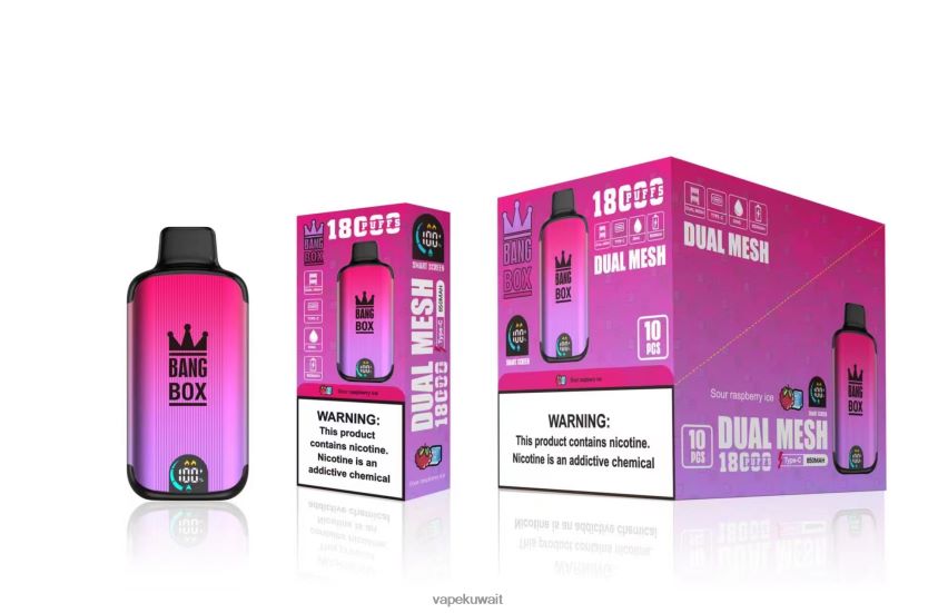 Vape الكويت F2PZLD98 - Bang Box 18000 نفث جليد التوت الحامض