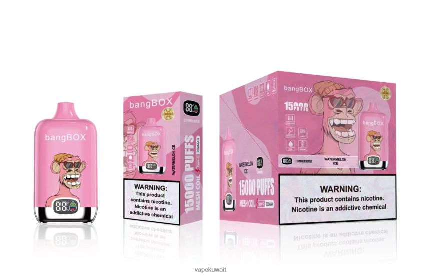 Vape KW F2PZLD45 - Bang Box 15000 نفث ثلج البطيخ
