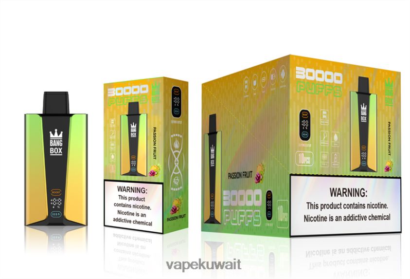 Vape KW F2PZLD84 - Bang Box شاشة سمارت 30000 نفخة فاكهة العاطفة