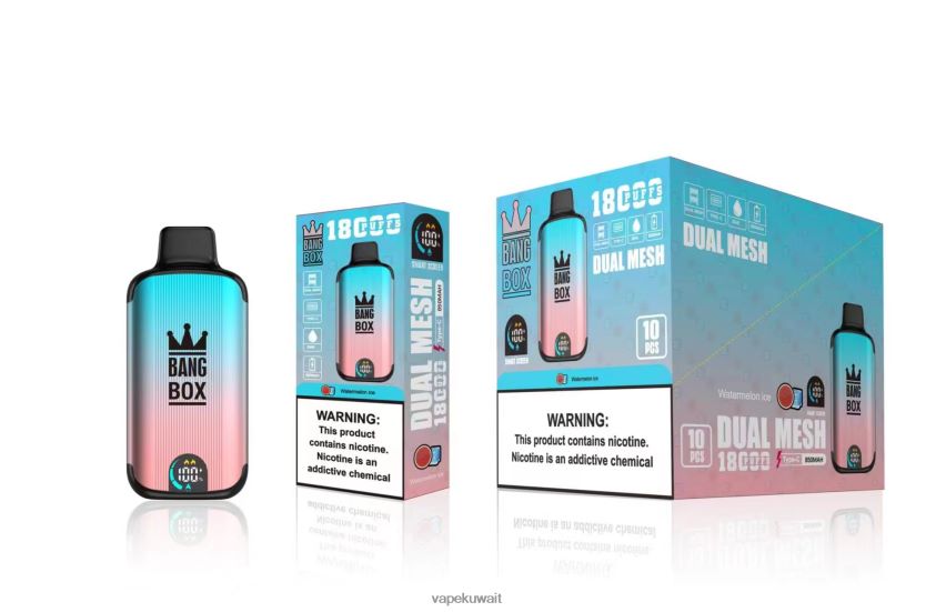 Vape KW F2PZLD96 - Bang Box 18000 نفث ثلج البطيخ