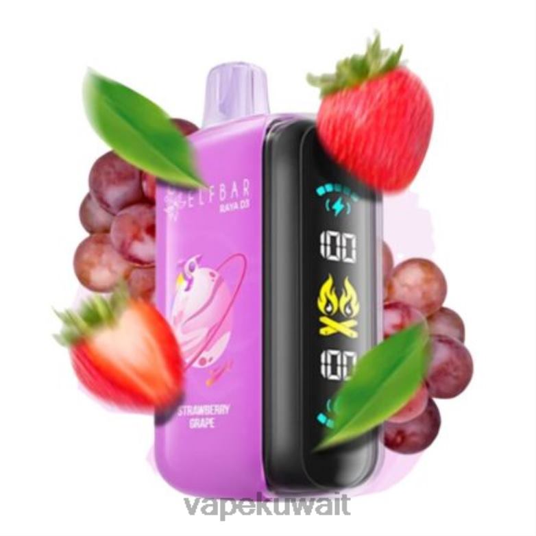 Vape Kuwait 2P0401 - يمكن التخلص منه Elf Bar Raya D3 25000