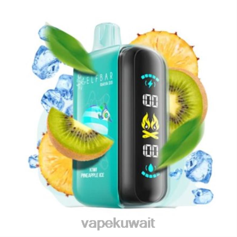 Vape Kuwait 2P0401 - يمكن التخلص منه Elf Bar Raya D3 25000