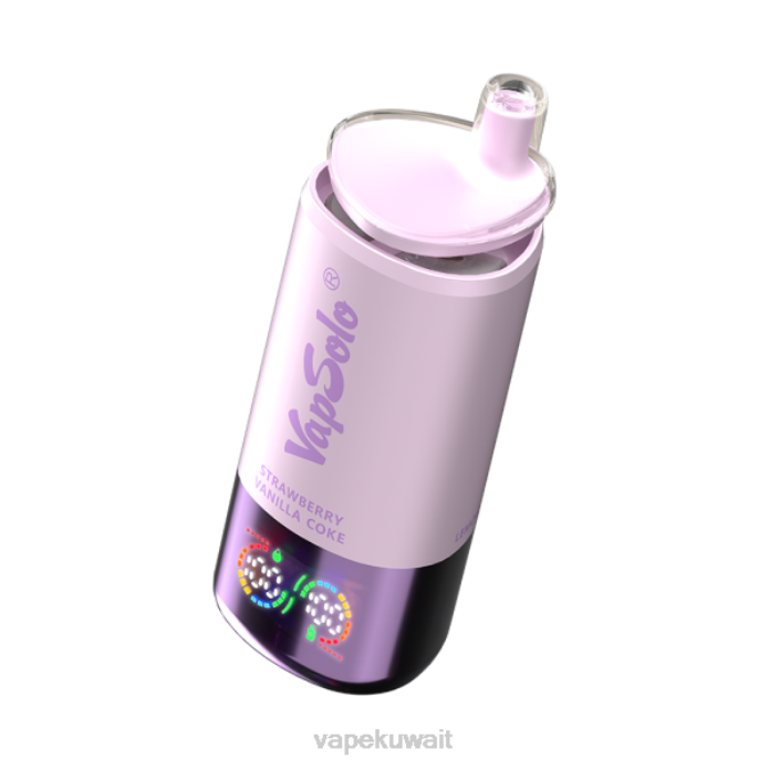 Vape Kuwait 6L467 الفراولة والفانيليا وفحم الكوك والتوت الأزرق والليمون VapSolo Triple 30000 نفث