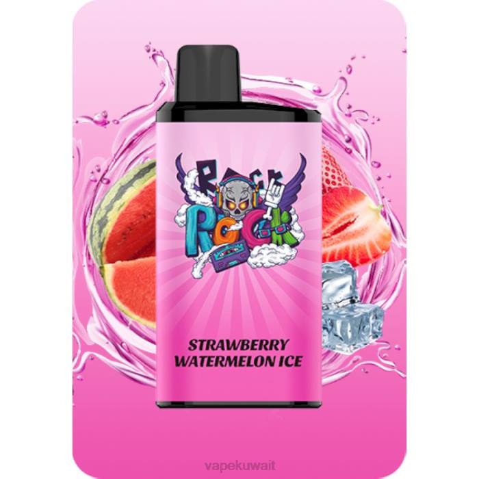 Vape Kuwait 822B4 | IGET Bar الموالية الفراولة والبطيخ الجليد