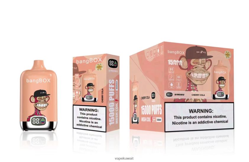 Vape Kuwait F2PZLD40 - Bang Box 15000 نفث كولا الكرز
