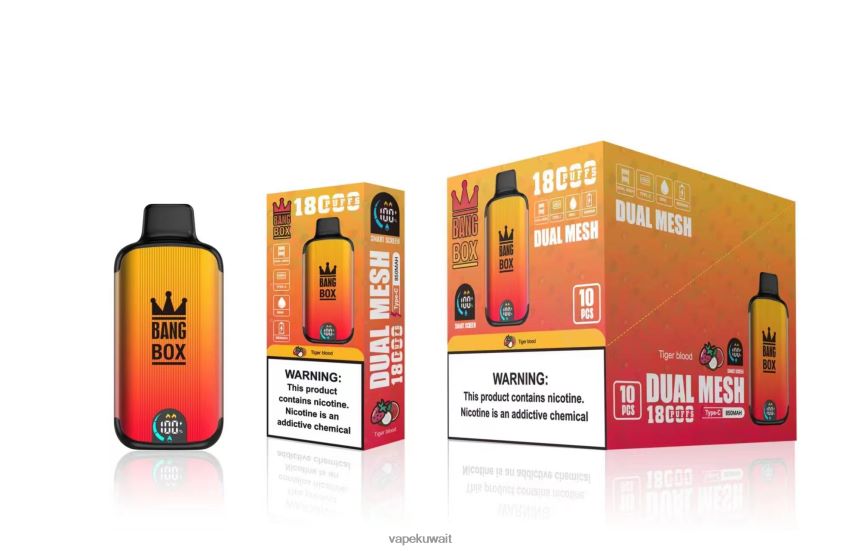 Vape Kuwait F2PZLD94 - Bang Box 18000 نفث دم النمر