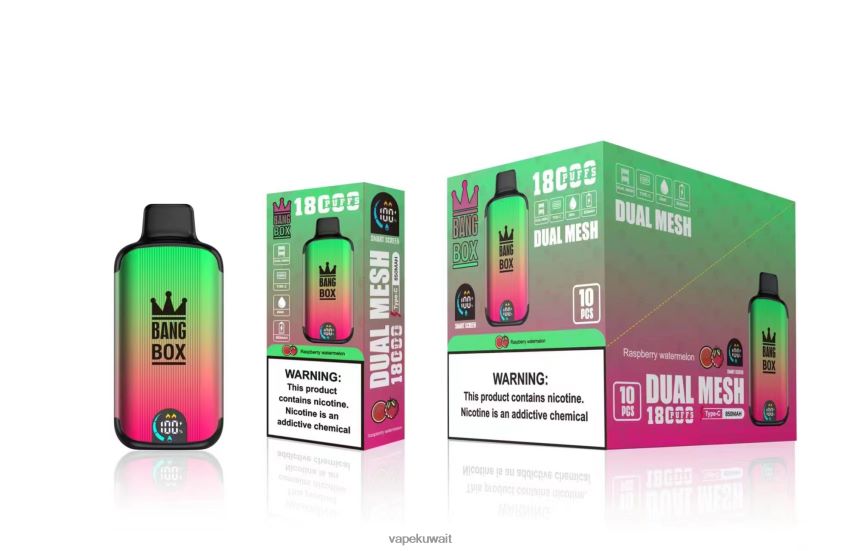 Vape Kuwait F2PZLD97 - Bang Box 18000 نفث البطيخ التوت