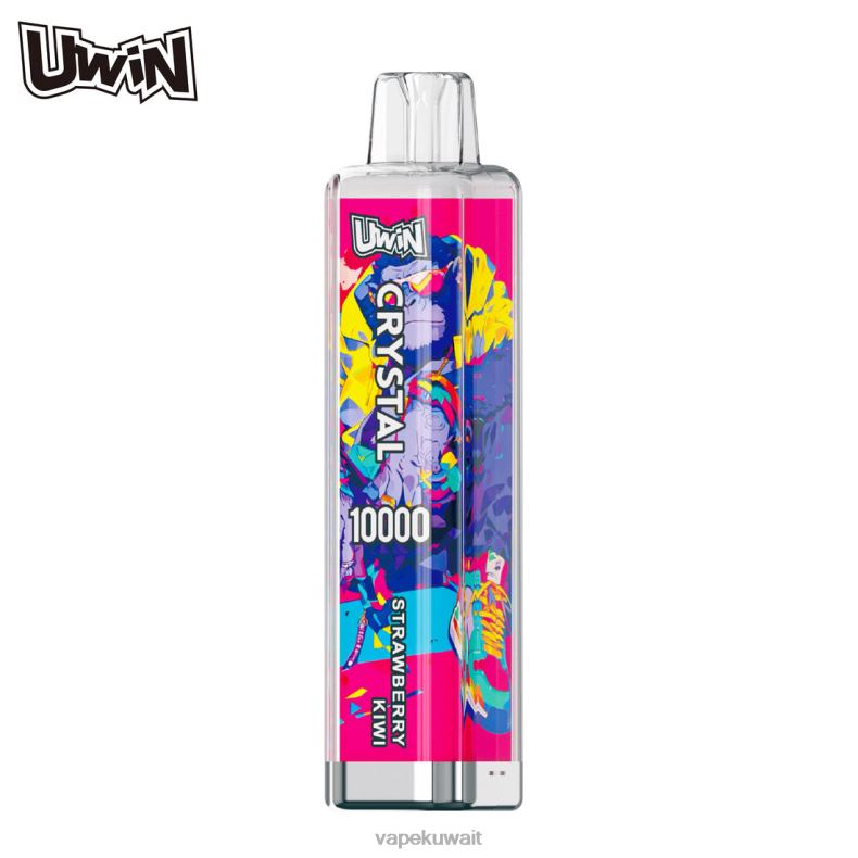 Vape Kuwait كيوي فراولة | UWIN CRYSTAL 10000 سيجارة يمكن التخلص منها B648D11