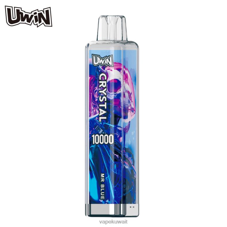 Vape Kuwait السيد الأزرق | UWIN CRYSTAL 10000 سيجارة يمكن التخلص منها B648D15