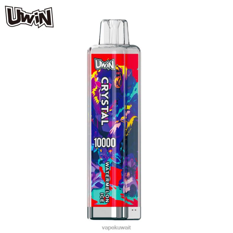 Vape Kuwait ثلج البطيخ | UWIN CRYSTAL 10000 سيجارة يمكن التخلص منها B648D5
