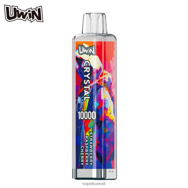 Vape Kuwait الفراولة، التوت، الكرز | UWIN CRYSTAL 10000 سيجارة يمكن التخلص منها B648D7
