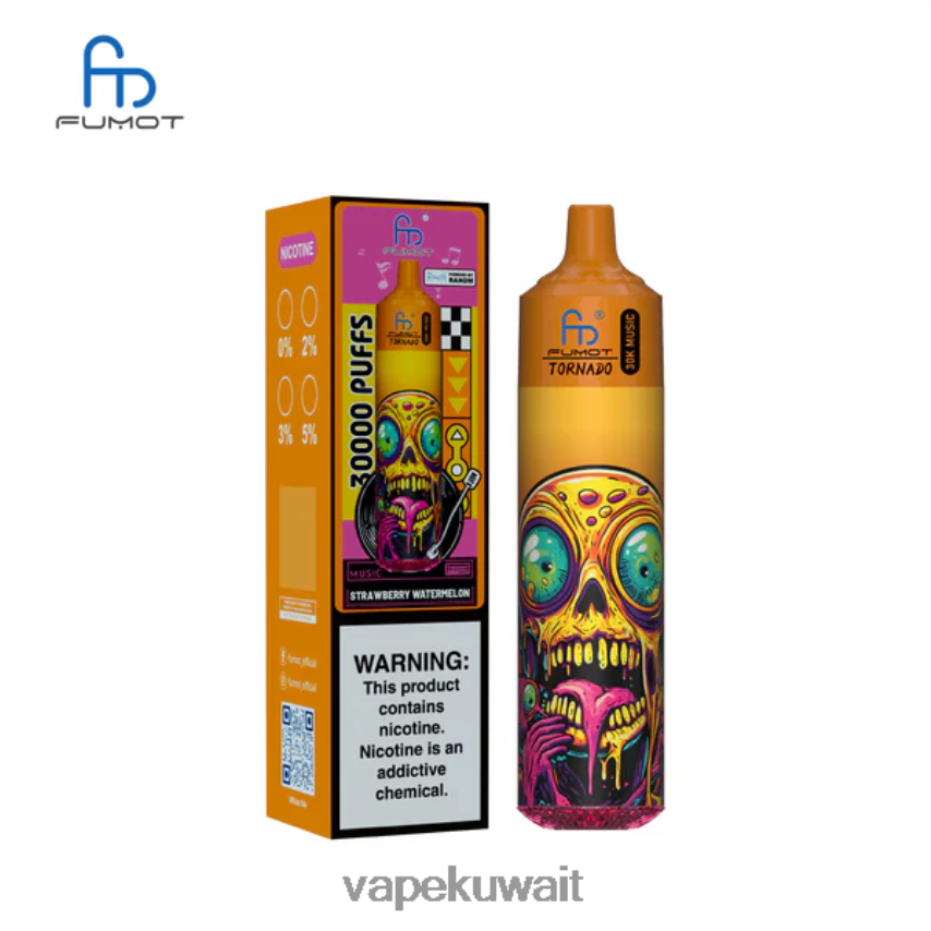Vape Pod Kits 46R0PJ28 الفراولة والبطيخ Fumot Tornado موسيقى 30 ألف