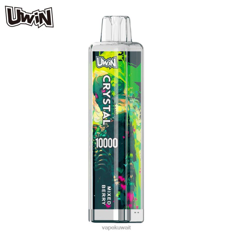 Vape الكويت التوت المختلط | UWIN CRYSTAL 10000 سيجارة يمكن التخلص منها B648D14