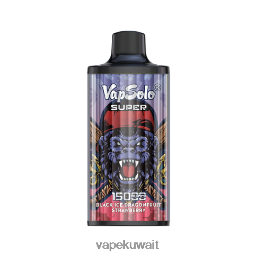 Vapsolo SUPER vape القابل للتصرف درنجو فروت فراولة ثلج أسود PRH2FR125 Vape Pod Kits