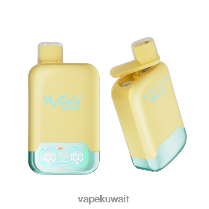 Vapsolo TWINS vape القابل للتصرف الأناناس وجوز الهند والفراولة والموز PRH2FR143 Vape KW
