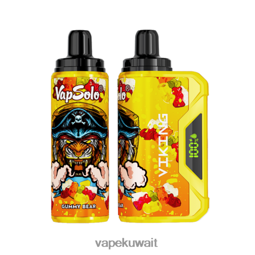 Vapsolo VIKING vape القابل للتصرف الدب غائر PRH2FR151 Vape Kuwait