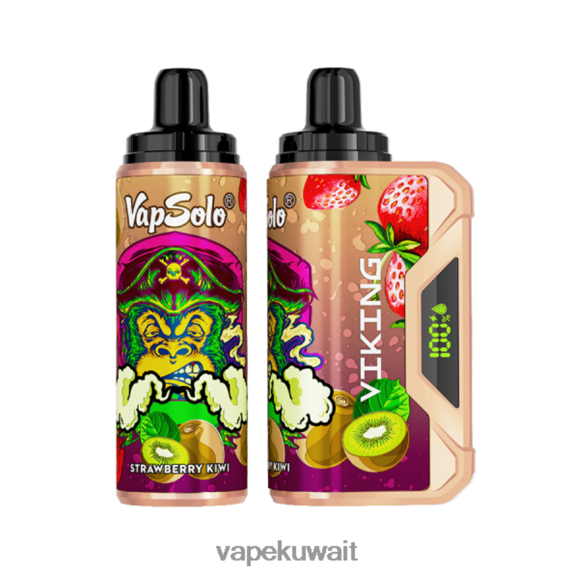 Vapsolo VIKING vape القابل للتصرف كيوي فراولة PRH2FR156 Vape Kuwait