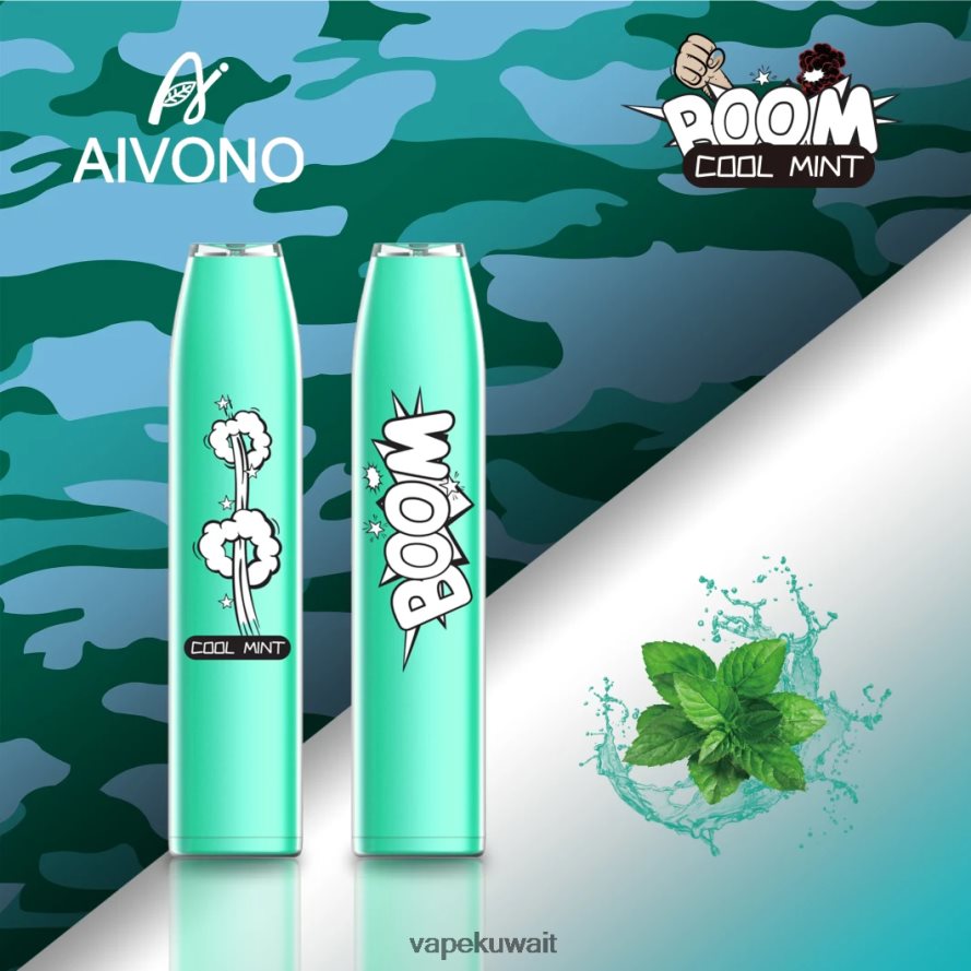 Aivono AIM BOOM 600 نعناع بارد - 66DF60357 Vape Kuwait