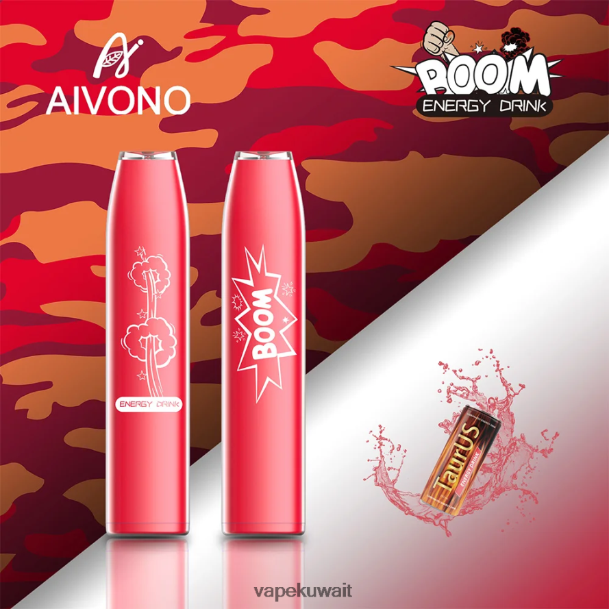 Aivono AIM BOOM 600 مشروب الطاقة - 66DF60358 Vape الكويت