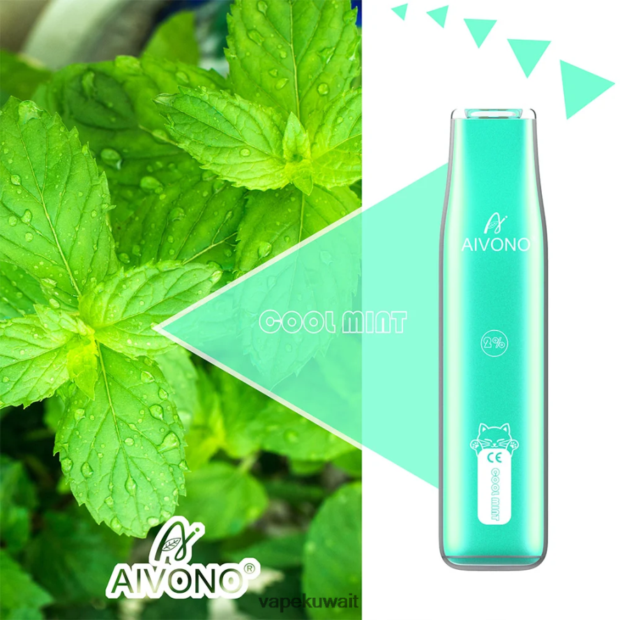 Aivono AIM CAT 400 نعناع بارد - 66DF60336 Vape الكويت