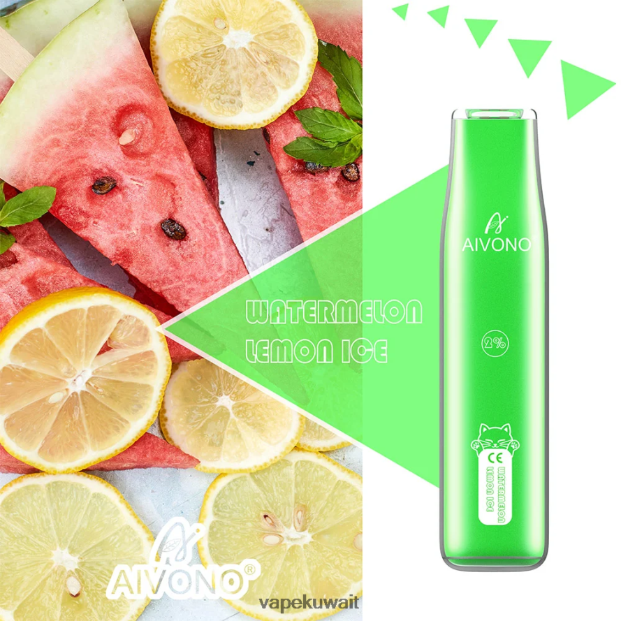 Aivono AIM CAT 400 ثلج ليمون بطيخ - 66DF60341 Vape Kuwait