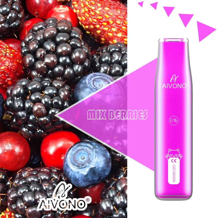 Aivono AIM CAT 400 مزيج التوت - 66DF60343 Vape Kuwait