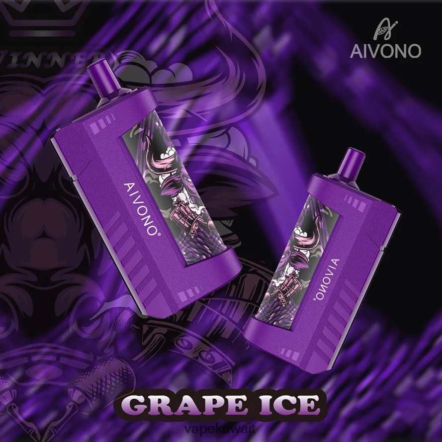 Aivono AIM WINNER 5000 جليد العنب - 66DF60125 Vape Kuwait