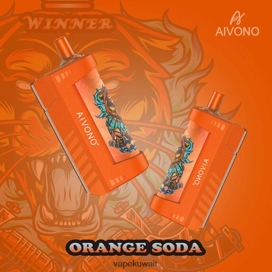 Aivono AIM WINNER 5000 صودا البرتقال - 66DF60128 Vape الكويت
