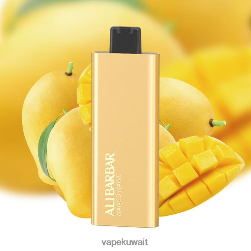 Alibarbar Pandora 7000 سيجارة يمكن التخلص منها سحر المانجو PRH2FR67 Vape الكويت
