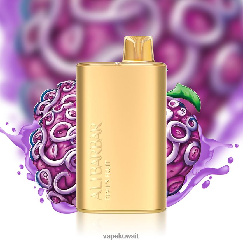 Alibarbar Rich 8000 سيجارة يمكن التخلص منها تفاحة مزدوجة PRH2FR5 Vape Pod Kits