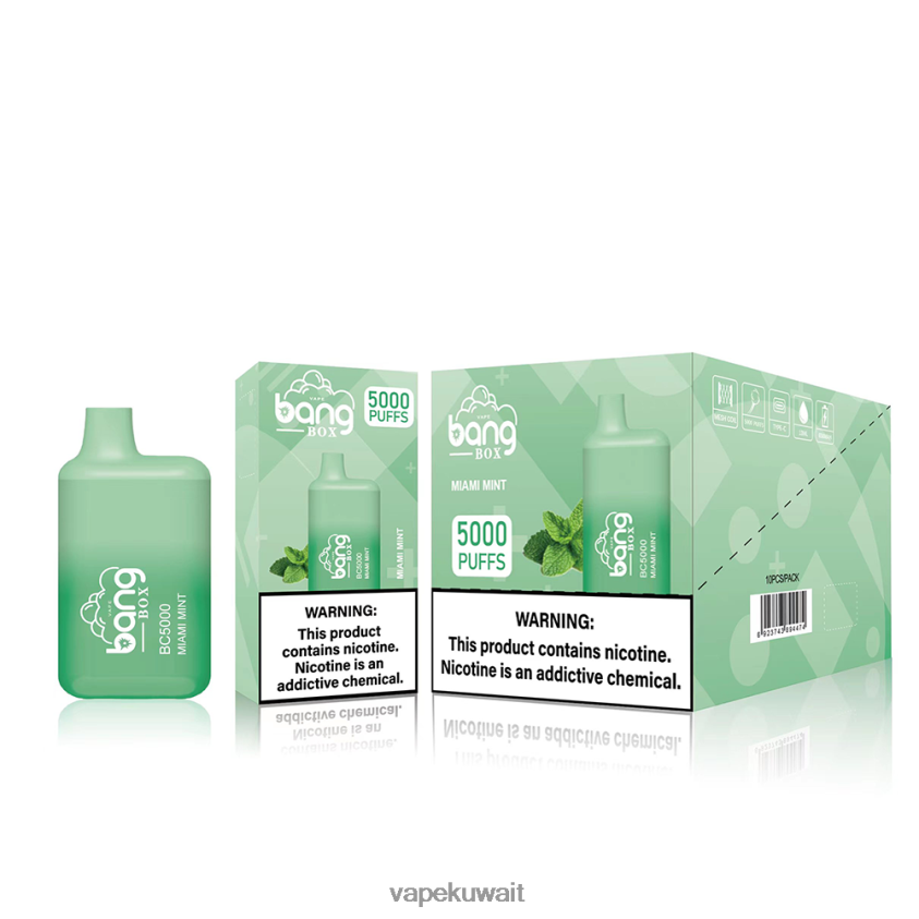 Vape KW F2PZLD87 - Bang Box قبل الميلاد5000 يمكن التخلص منه
