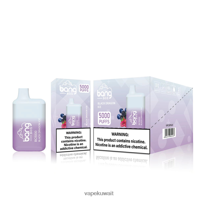 Vape KW F2PZLD87 - Bang Box قبل الميلاد5000 يمكن التخلص منه